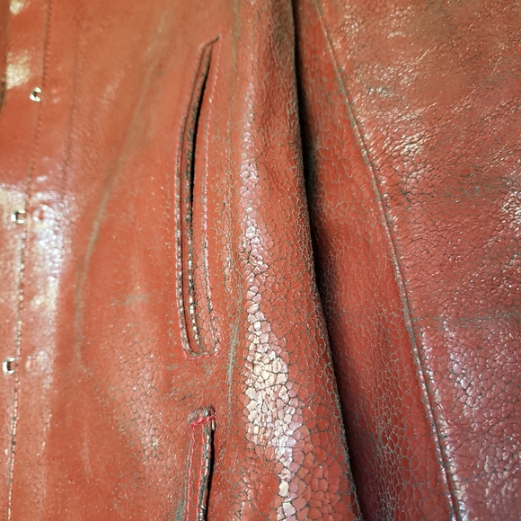 🚫SOLD🚫Ann Demeulemeester RunwayLeather Jacket - Picture 5 of 5